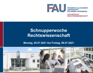 Flyer zur Schnupperwoche