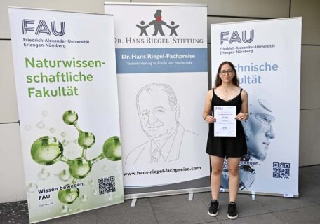 Emily Gödel (3. Platz Mathematik) (Foto: Harald Sippel / FAU)