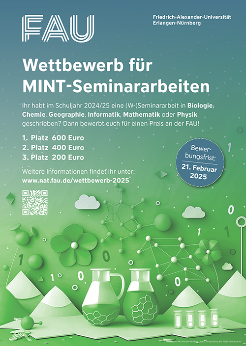 Poster MINT-Wettbewerb 2025