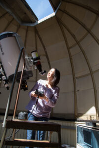 Prof. Dr. Manami Sasaki, Dr. Karl-Remeis-Sternwarte Bamberg – Astronomisches Institut. (Bild: FAU/Georg Pöhlein)