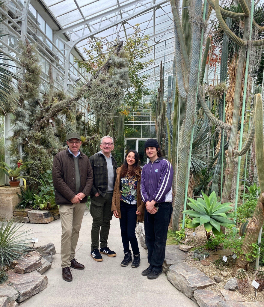 Besuch im Botanischen Garten München im Anschluss an die Verleihung
(Foto: Botanischer Garten)